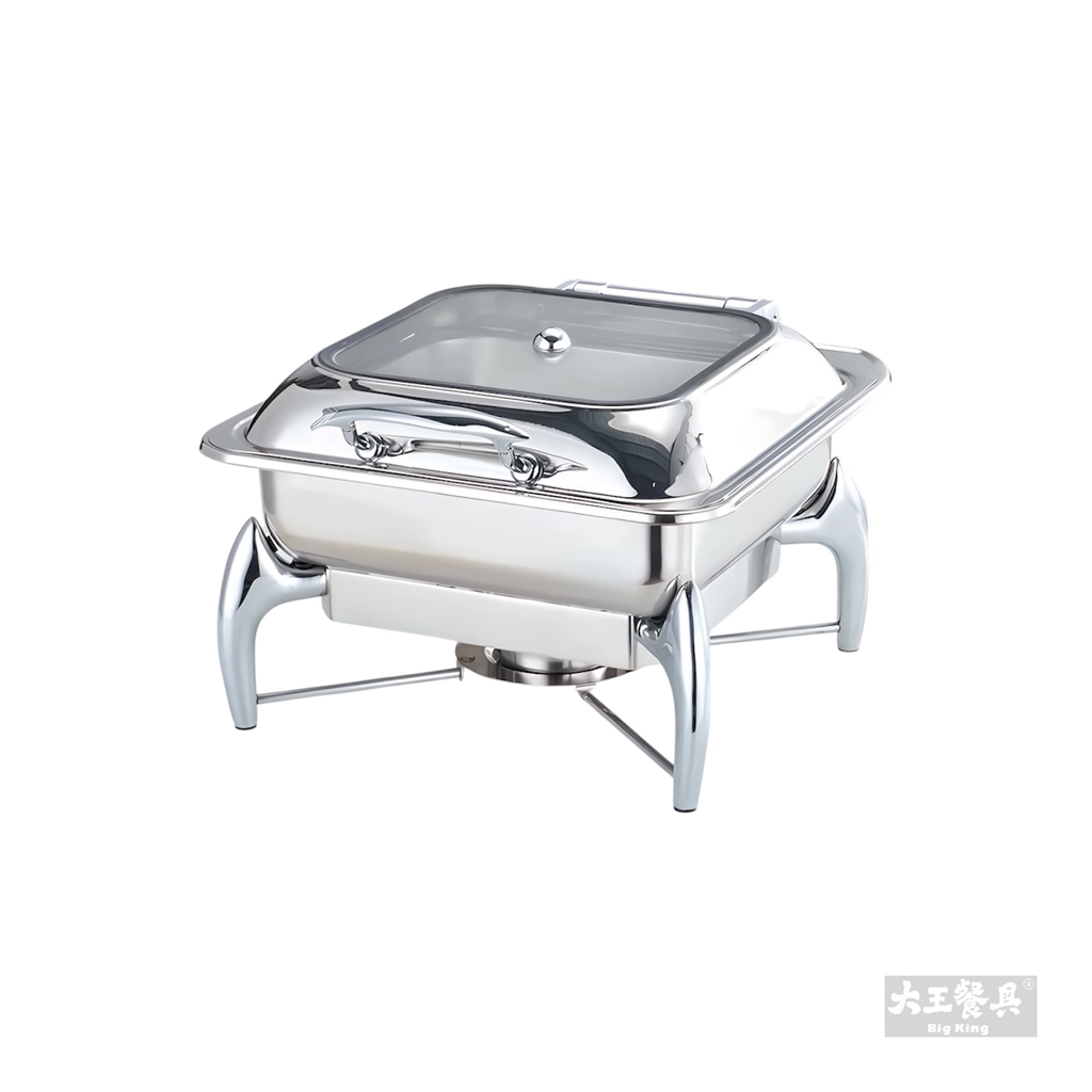 自助餐爐 2/3方型 帶框玻蓋 (一般式/電子式)