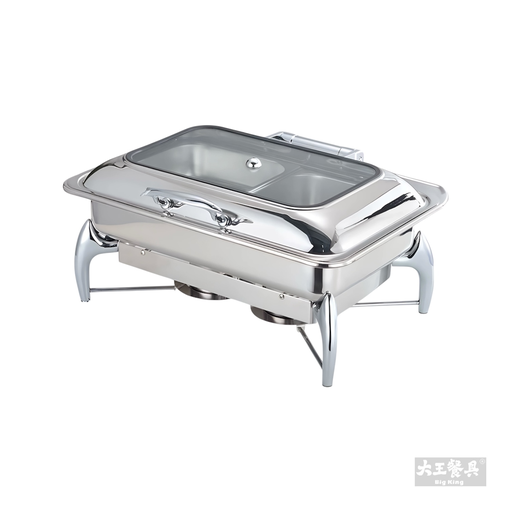 自助餐爐 1/1方型 帶框玻蓋 (一般式/電子式)